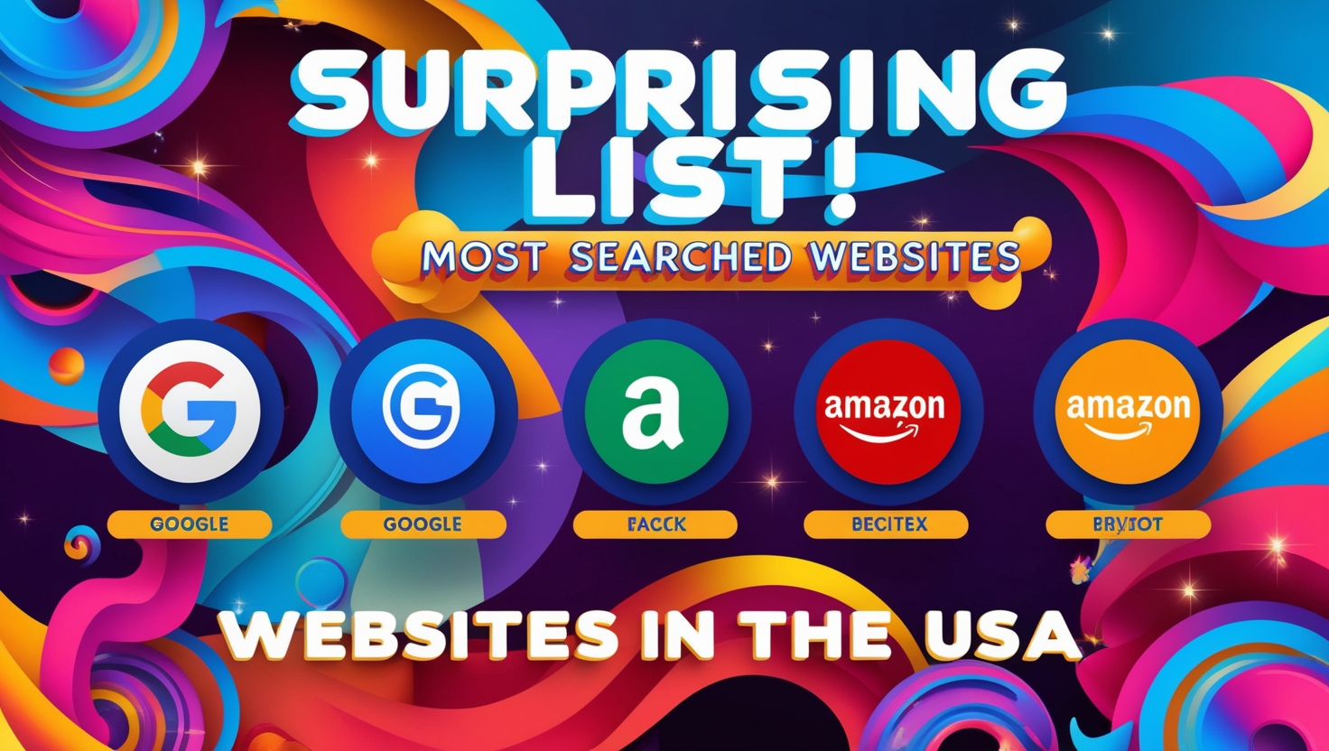 Top 5 Most Searched Websites in the USA